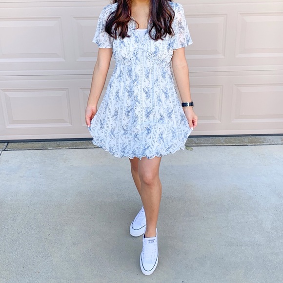 Ruffled Mini Dress - Picture 5 of 6